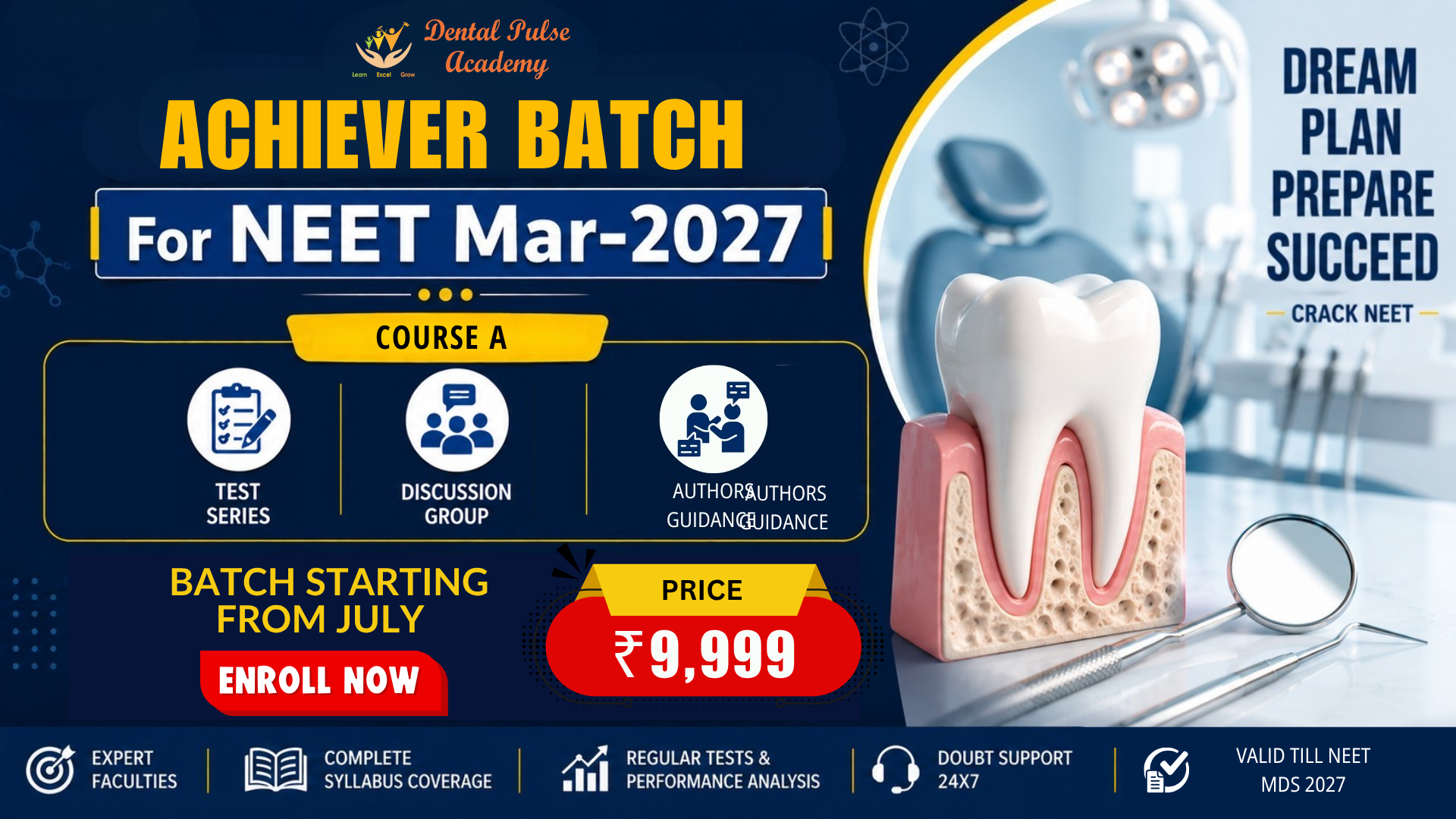 Achievers Batch — Course A poster